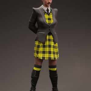 dForce Fashion Cadet Outfit for Genesis 8.1 Females dForce Fashion Cadet Outfit for Genesis 8.1 Females