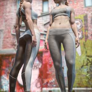 Verse Active Outfit for Genesis 8 and 8.1 Females Verse Active Outfit for Genesis 8 and 8.1 Females