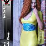 JMR dForce Misaki Dress for G8F JMR dForce Misaki Dress for G8F