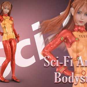 Asuka – Sci-Fi Anime Bodysuit for G8F Asuka – Sci-Fi Anime Bodysuit for G8F