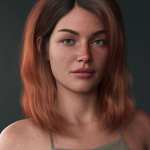 Side Parted Long Bob Hair Texture Expansion Side Parted Long Bob Hair Texture Expansion