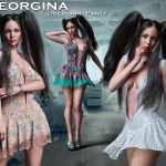Georgina Dress & Panty for G8 and G8.1 Females Georgina Dress & Panty for G8 and G8.1 Females