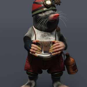 Storybook Mole for Genesis 8.1 Male Storybook Mole for Genesis 8.1 Male