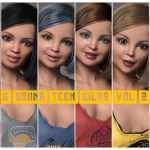 6 Young Teen Girl Character Morphs For G8F Vol 2 6 Young Teen Girl Character Morphs For G8F Vol 2