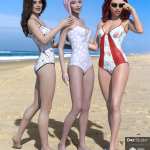 Dixie Swimwear for Genesis 8 Female(s) Dixie Swimwear for Genesis 8 Female(s)