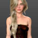 Laya Hair for Genesis 8 and 8.1 Females Laya Hair for Genesis 8 and 8.1 Females