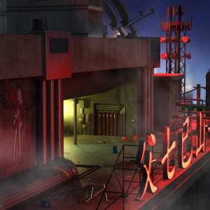 SciFi Rooftop CyberPunk SciFi Rooftop CyberPunk