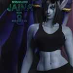 Dreadlord Jaina For Genesis 8 and 8.1 Female Dreadlord Jaina For Genesis 8 and 8.1 Female