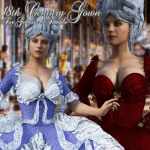 18th Century Gown for G8F 18th Century Gown for G8F