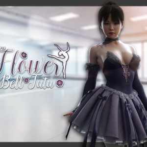 dForce Flower Bell Tutu G8F dForce Flower Bell Tutu G8F