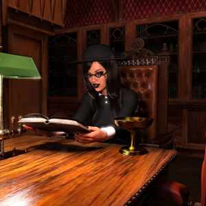 FG Gothic Library Poses FG Gothic Library Poses