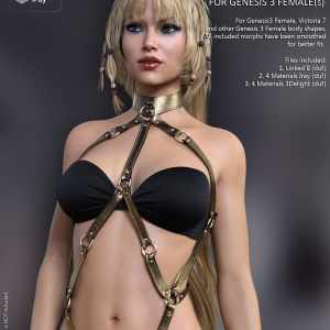 Linked II for Genesis 3 Females Linked II for Genesis 3 Females