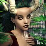Arcane Enchantress Horns for Genesis 8 Female Arcane Enchantress Horns for Genesis 8 Female