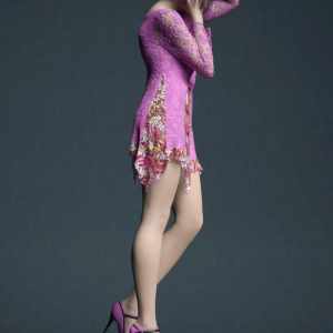 dForce Lace Blouse Outfit for Genesis 8 Female(s) dForce Lace Blouse Outfit for Genesis 8 Female(s)