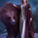 dForce Fair Maiden Outfit for Genesis 9 dForce Fair Maiden Outfit for Genesis 9