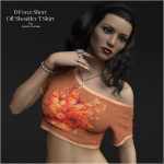 D-Force Short Off-Shoulder T-Shirt for G8F and G8.1F D-Force Short Off-Shoulder T-Shirt for G8F and G8.1F