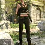 Rogue Commando Outfit for Genesis 3 Female(s) Rogue Commando Outfit for Genesis 3 Female(s)