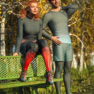 dForce Active Wear Textures dForce Active Wear Textures