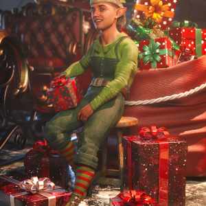 dForce Holly Outfit for Genesis 9 dForce Holly Outfit for Genesis 9