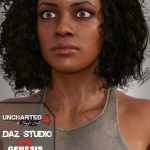 Uncharted 4 Nadine Ross for Daz G8F Uncharted 4 Nadine Ross for Daz G8F