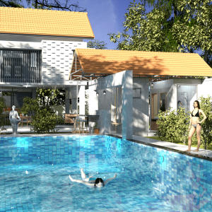 Villa Pool for DAZ Villa Pool for DAZ