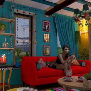 Boho Cottage : Living Room Boho Cottage : Living Room