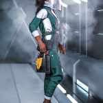 Worker Uniform Outfit for Genesis 9 Texture Add-On Worker Uniform Outfit for Genesis 9 Texture Add-On