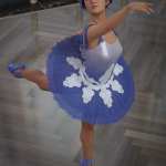 dForce Clara Ballerina Outfit for Genesis 8 and 8.1 Females dForce Clara Ballerina Outfit for Genesis 8 and 8.1 Females