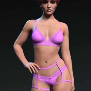 X-Fashion Simone Lingerie Set for Genesis 8.1 Females X-Fashion Simone Lingerie Set for Genesis 8.1 Females
