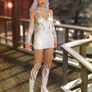 Frost Flower Outfit for Genesis 8 and 8.1 Females Frost Flower Outfit for Genesis 8 and 8.1 Females