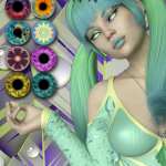 Fantasy Eyes for Genesis 8 Male and Female Fantasy Eyes for Genesis 8 Male and Female