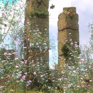 Wild Dog Rose – Flowering Hedgerow Shrubs for Daz Studio Wild Dog Rose – Flowering Hedgerow Shrubs for Daz Studio