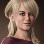 Back Updo Hair for Genesis 3 and 8 Female(s) Back Updo Hair for Genesis 3 and 8 Female(s)