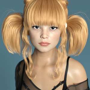 Roberta Hair for Genesis 8 and 8.1 Females Roberta Hair for Genesis 8 and 8.1 Females