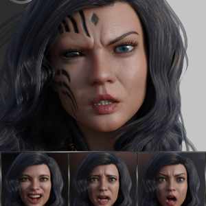 Unique and Special – Expressions for Genesis 8 Female and Zelara 8 Unique and Special – Expressions for Genesis 8 Female and Zelara 8