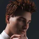 dForce Arix Hair for Genesis 8 Males dForce Arix Hair for Genesis 8 Males