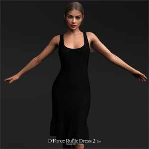 D-Force RuffleDress 02 for G8F and G8.1F D-Force RuffleDress 02 for G8F and G8.1F