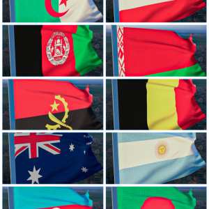 dForce Flags Of The World Collection dForce Flags Of The World Collection