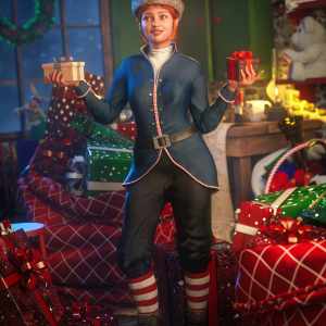 Jingle Outfit for Genesis 9 Jingle Outfit for Genesis 9