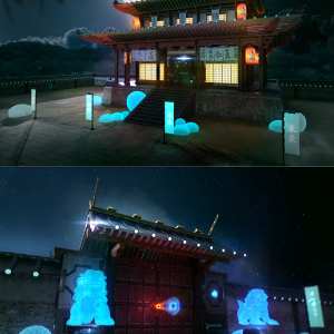 Futuristic Samurai Compound – Environment and PropsRepost  Futuristic Samurai Compound – Environment and PropsRepost