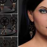 TM Hexed Earrings for Genesis 9 TM Hexed Earrings for Genesis 9