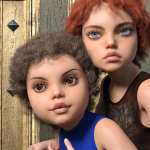 Lora and Lorel for Genesis 8 and 8.1 Female Lora and Lorel for Genesis 8 and 8.1 Female