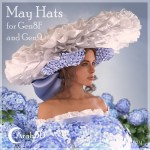 Arah3D May Hats for G8F and G9 Arah3D May Hats for G8F and G9