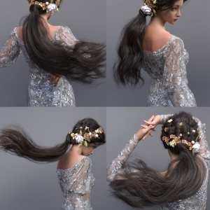 Kent Hair for Genesis 8.1 Female Kent Hair for Genesis 8.1 Female