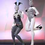 dForce Bunny Suit and Reverse Bunny Suit Bundle for Genesis 8 and 8.1 Females dForce Bunny Suit and Reverse Bunny Suit Bundle for Genesis 8 and 8.1 Females