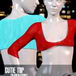 dForce Cutie Top for Genesis 8 Female dForce Cutie Top for Genesis 8 Female