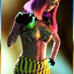 dForce Rave Party Outfit Raveva Textures dForce Rave Party Outfit Raveva Textures