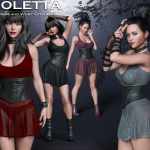 Violetta for Genesis 8 Female Violetta for Genesis 8 Female