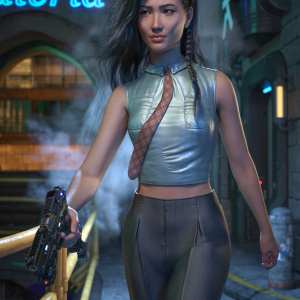 dForce Virtual Assistant Outfit for Genesis 9 dForce Virtual Assistant Outfit for Genesis 9