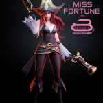 Miss Fortune For Genesis 8 and 8.1 Female Miss Fortune For Genesis 8 and 8.1 Female